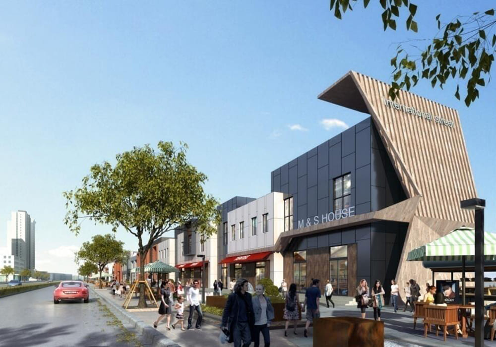 常州漢江東路立面改造 常州漢江東路立面改造